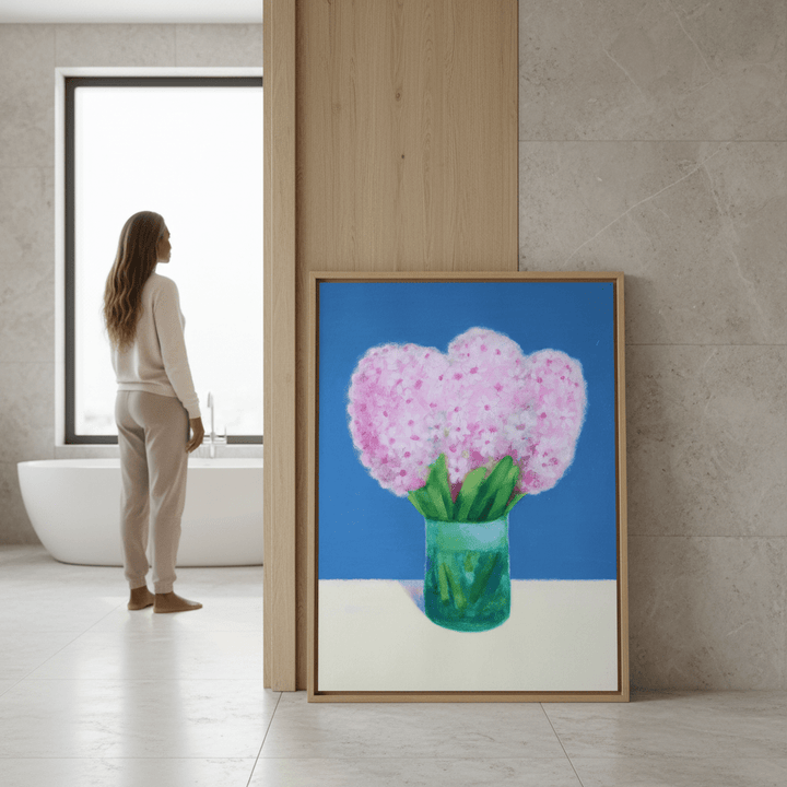 Hyacinths by Ieva Baklane wall - art - picture - poster