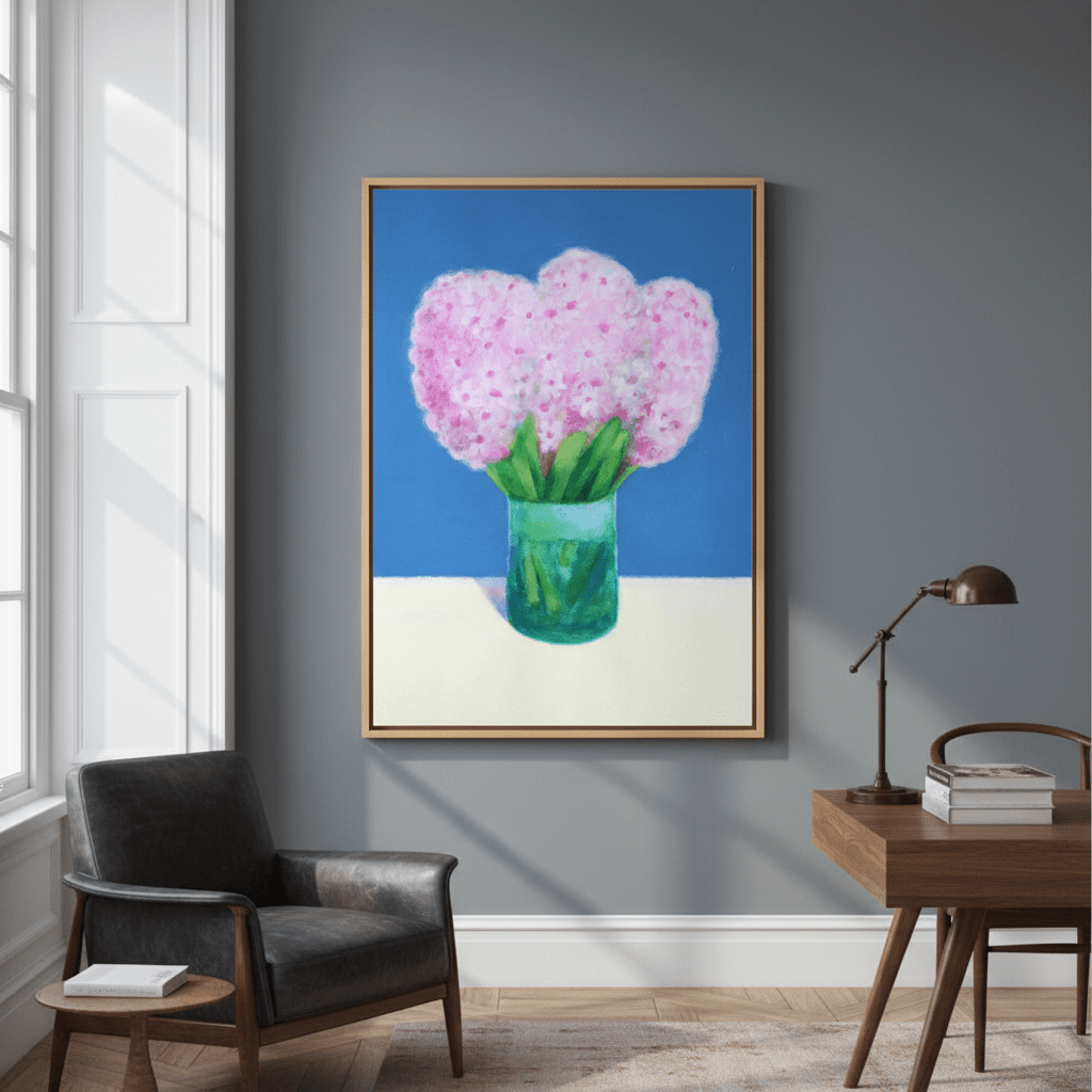 Hyacinths by Ieva Baklane wall - art - picture - poster
