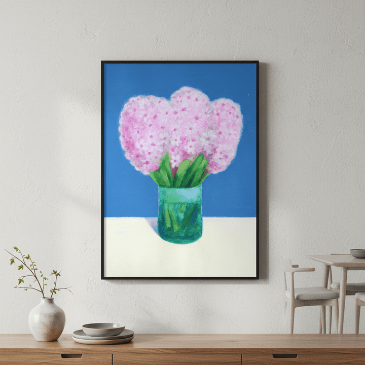 Hyacinths by Ieva Baklane wall - art - picture - poster