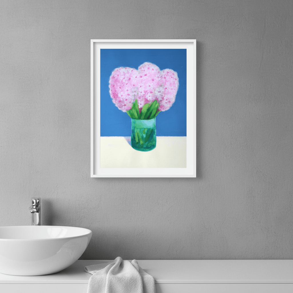 Hyacinths by Ieva Baklane wall - art - picture - poster