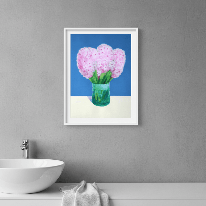 Hyacinths by Ieva Baklane wall - art - picture - poster