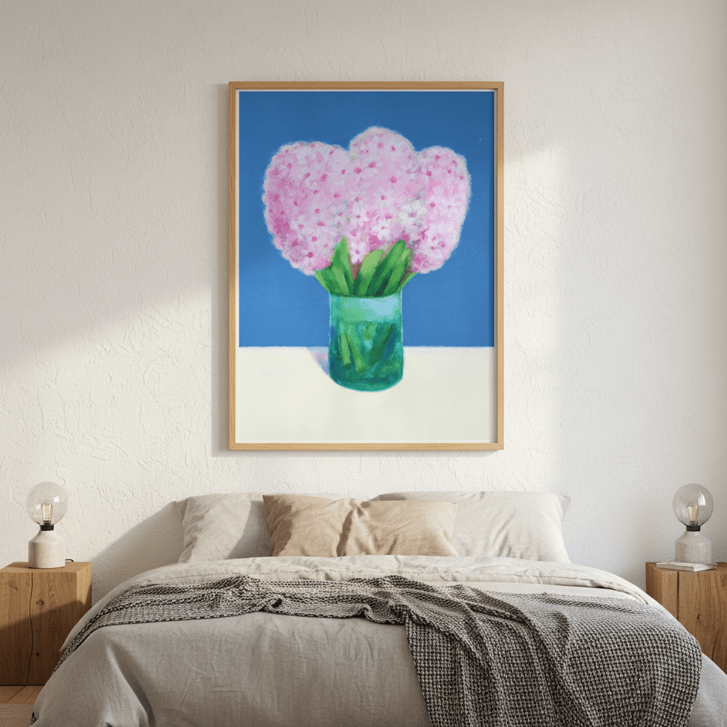 Hyacinths by Ieva Baklane wall - art - picture - poster