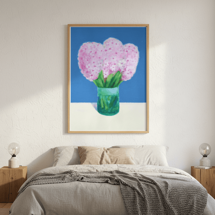 Hyacinths by Ieva Baklane wall - art - picture - poster