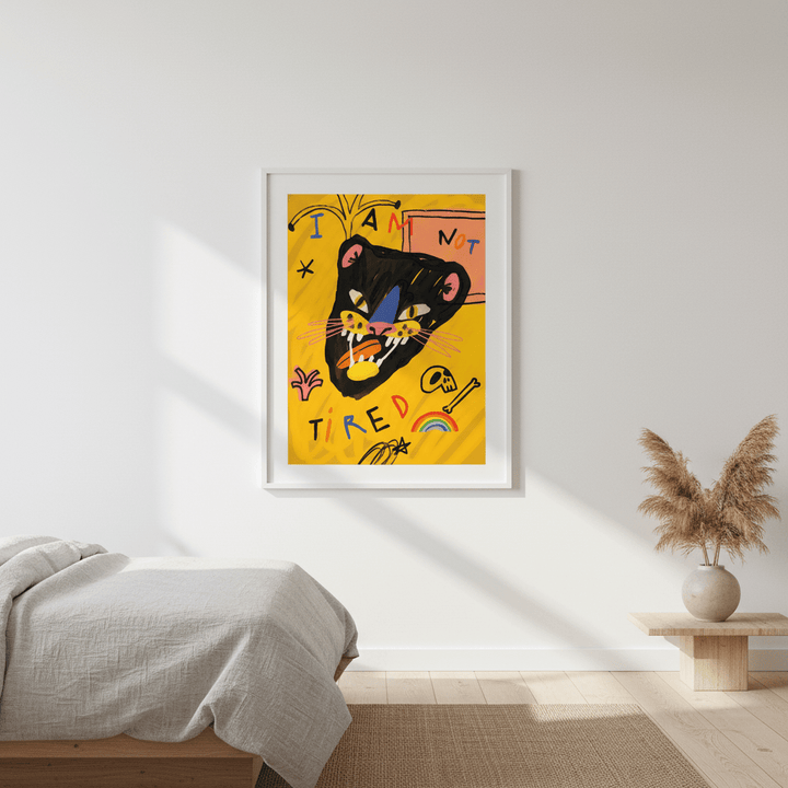 I Am Not Tired by Nastasiia Samokhina wall - art - picture - poster