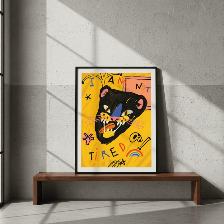 I Am Not Tired by Nastasiia Samokhina wall - art - picture - poster