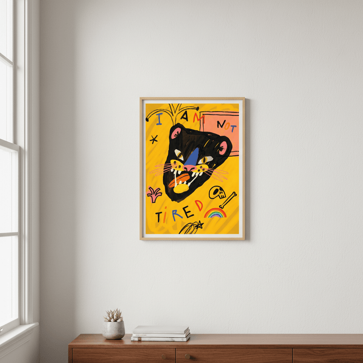 I Am Not Tired by Nastasiia Samokhina wall - art - picture - poster