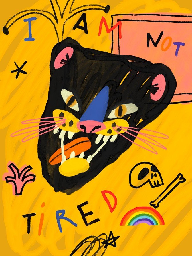 I Am Not Tired by Nastasiia Samokhina