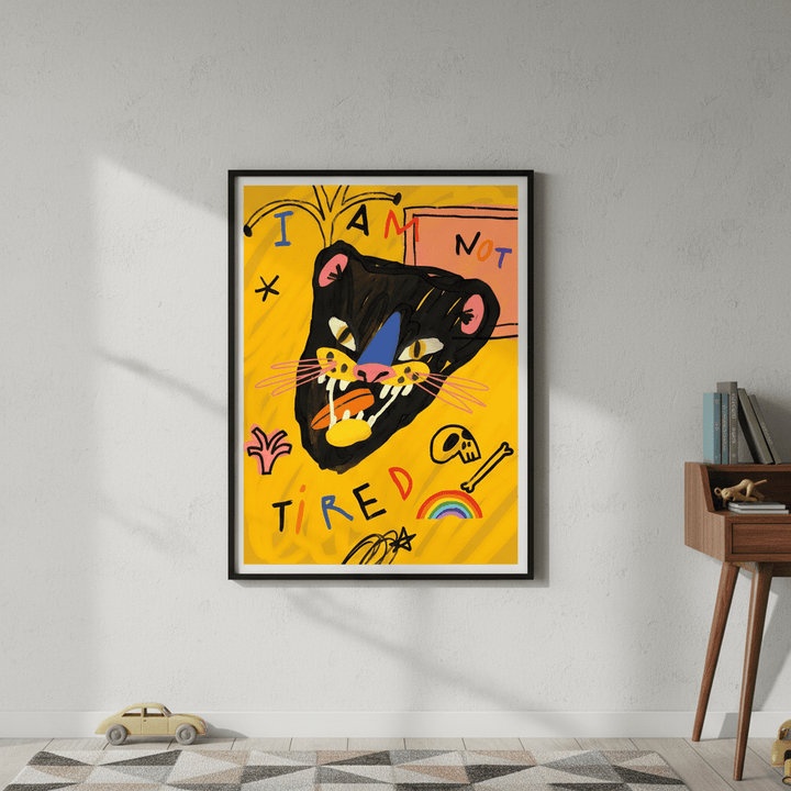 I Am Not Tired by Nastasiia Samokhina wall - art - picture - poster