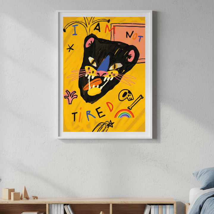 I Am Not Tired by Nastasiia Samokhina wall - art - picture - poster