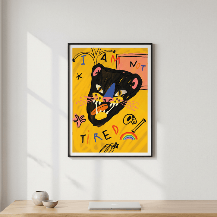 I Am Not Tired by Nastasiia Samokhina wall - art - picture - poster