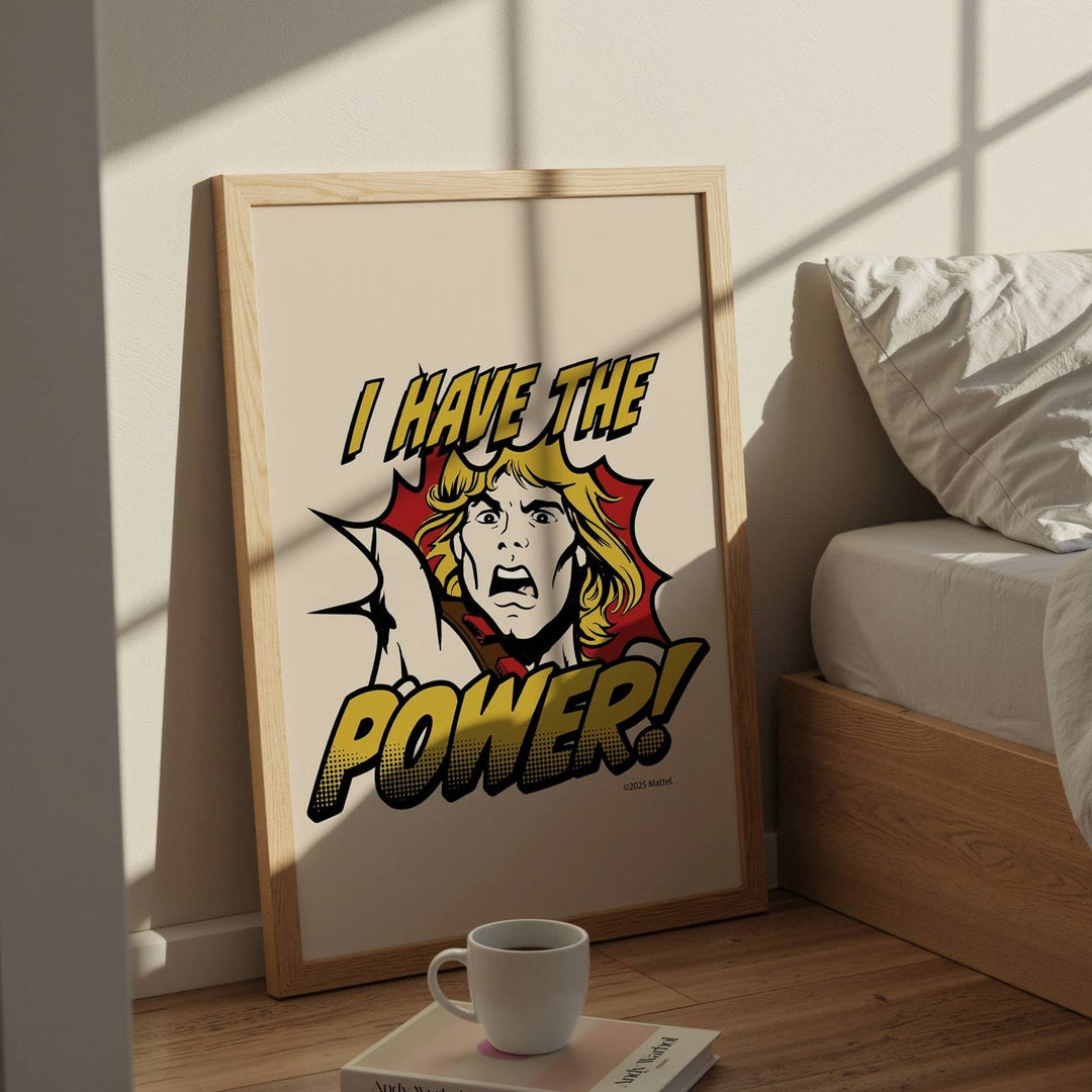 I have the Power He Man Masters of the Universe Print wall - art - picture - poster