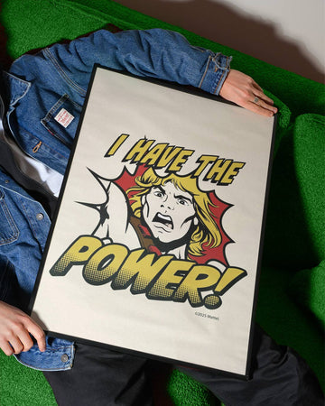 I have the Power He Man Masters of the Universe Print wall - art - picture - poster