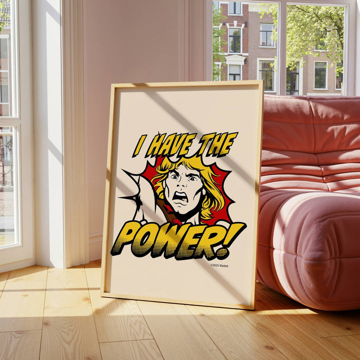 I have the Power He Man Masters of the Universe Print wall - art - picture - poster