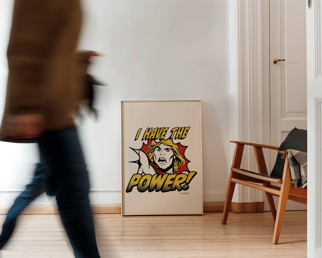 I have the Power He Man Masters of the Universe Print wall - art - picture - poster