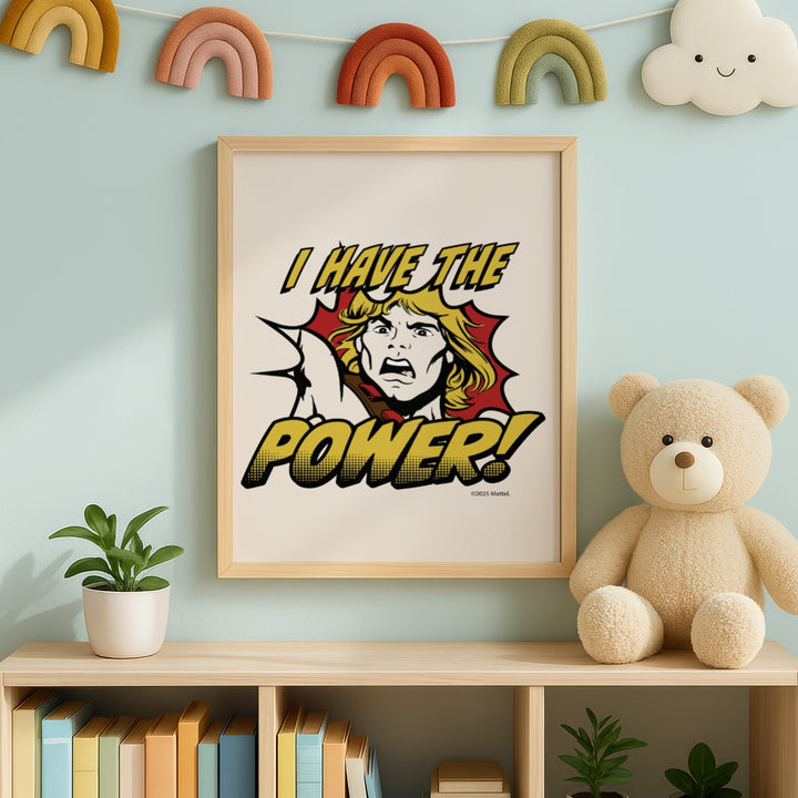 I have the Power He Man Masters of the Universe Print wall - art - picture - poster