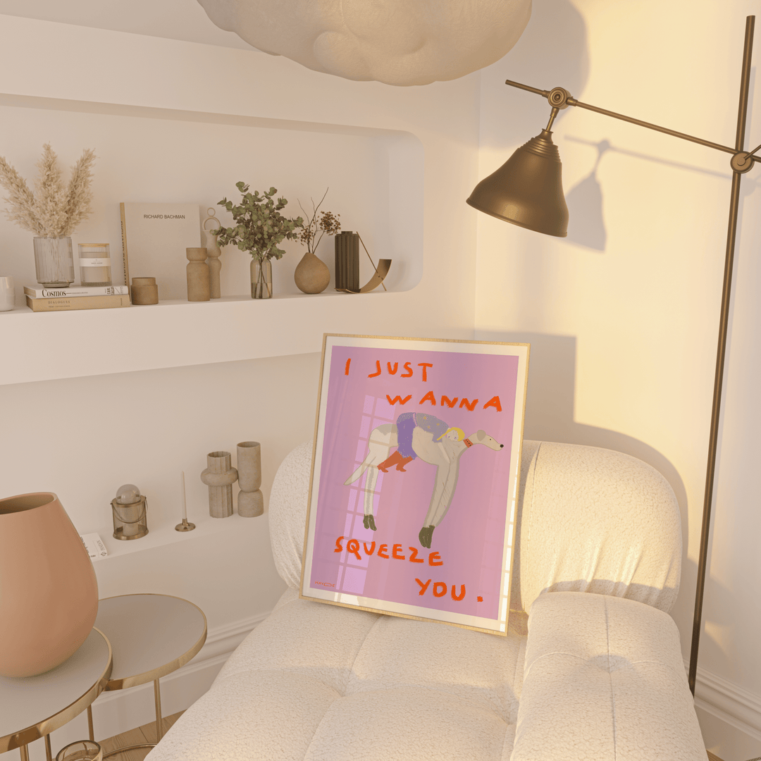 I Just Wanna Squeeze You by Hayde Nizard wall - art - picture - poster