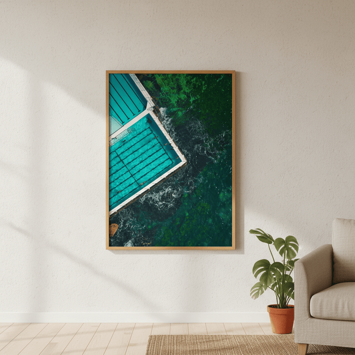 Icebergs, NSW by L10 wall - art - picture - poster