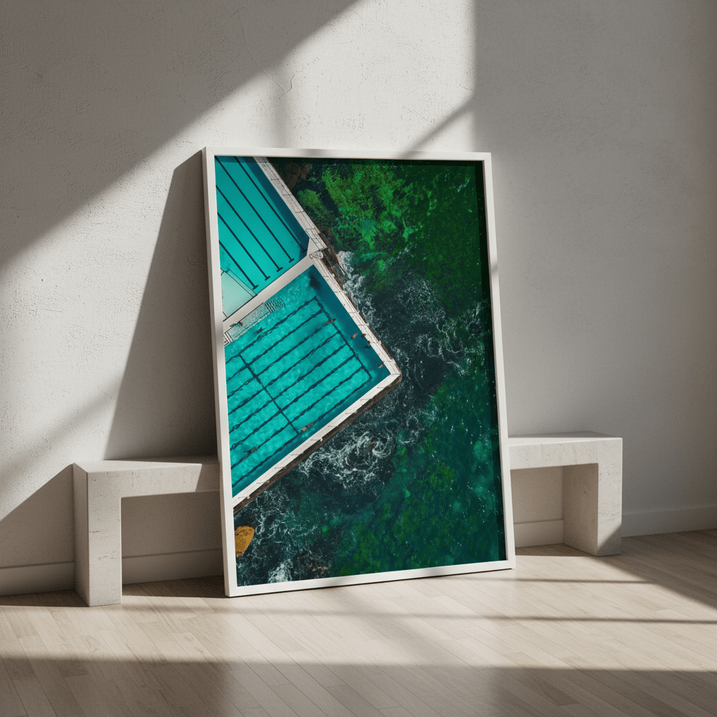 Icebergs, NSW by L10 wall - art - picture - poster