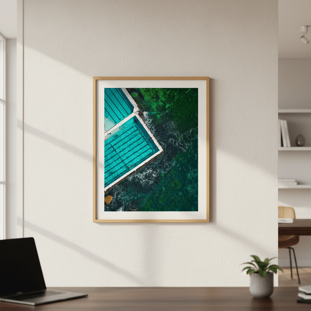 Icebergs, NSW by L10 wall - art - picture - poster