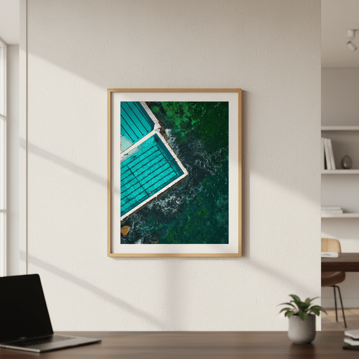 Icebergs, NSW by L10 wall - art - picture - poster