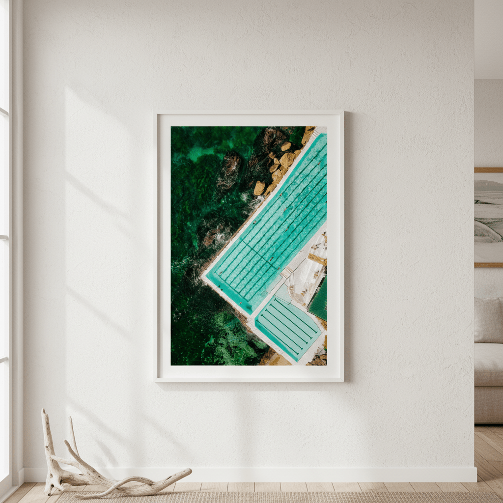 Icebergs Travel Poster by L10 wall - art - picture - poster