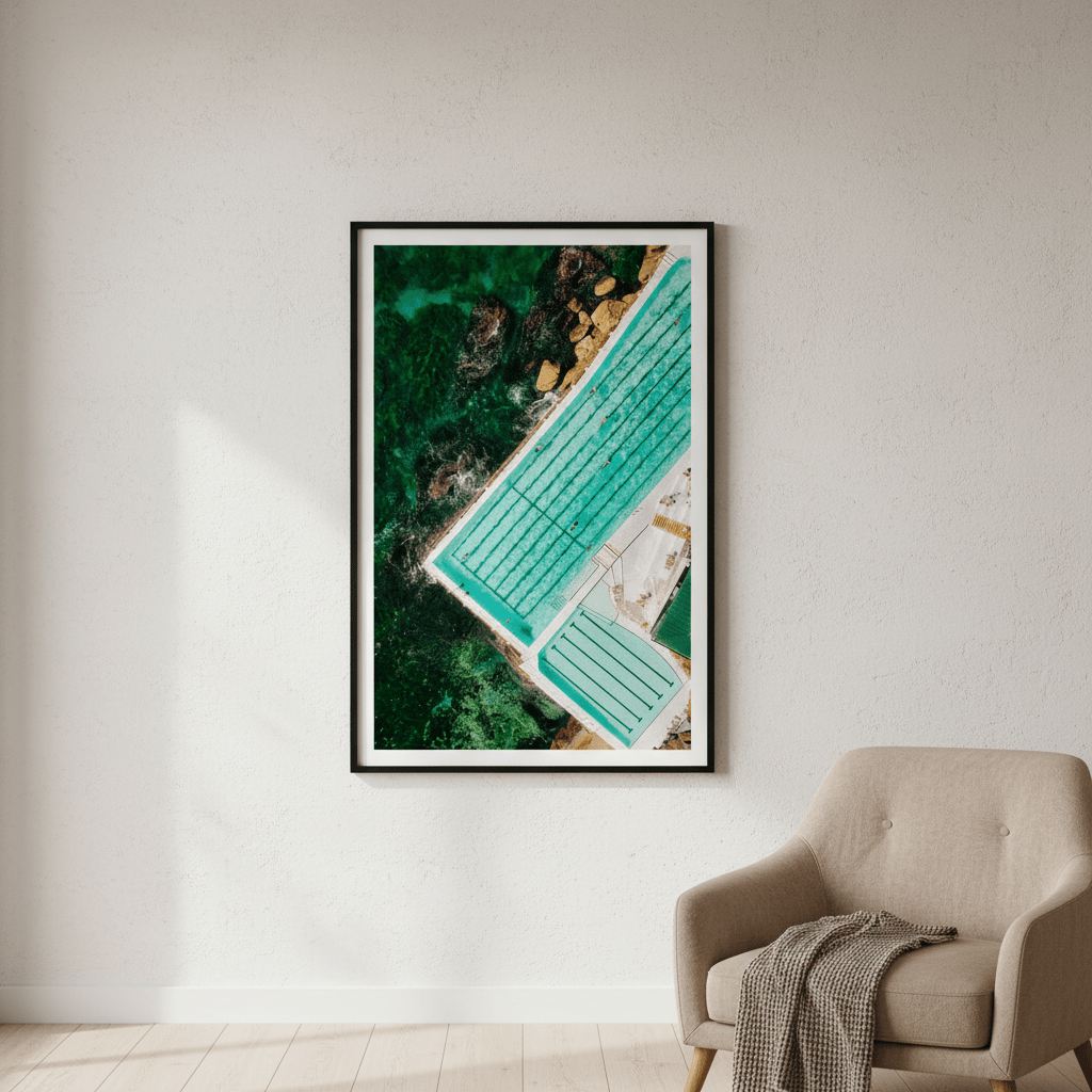 Icebergs Travel Poster by L10 wall - art - picture - poster