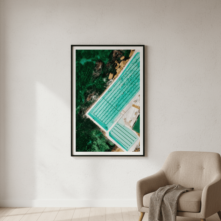 Icebergs Travel Poster by L10 wall - art - picture - poster