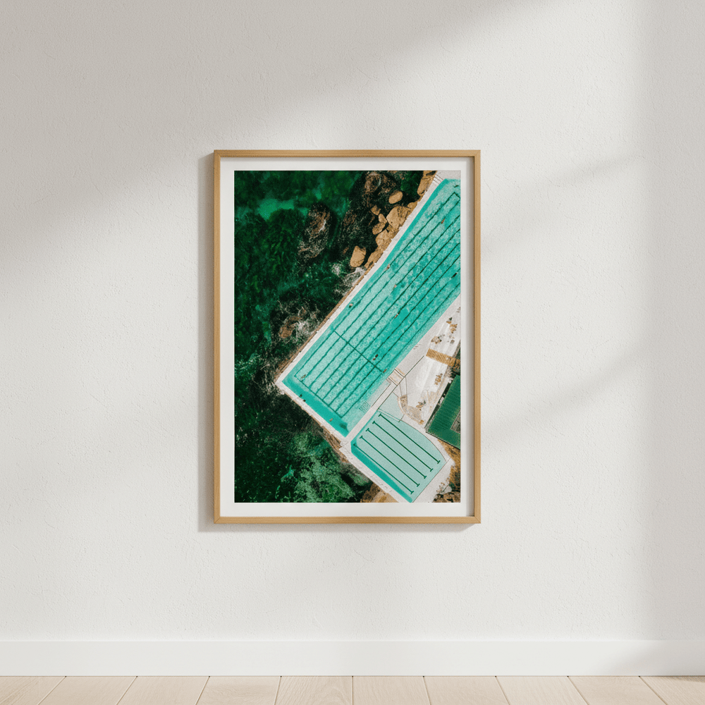 Icebergs Travel Poster by L10 wall - art - picture - poster