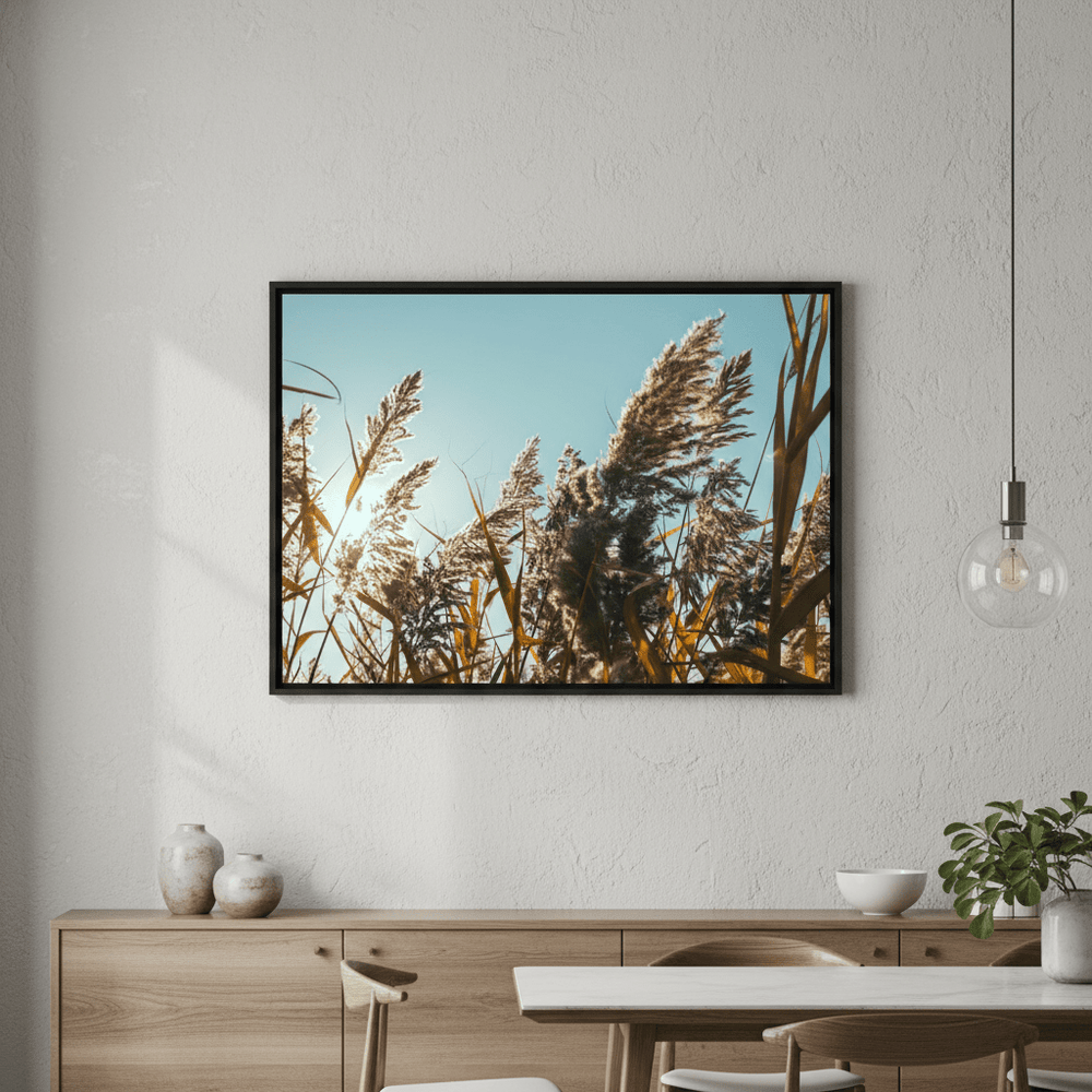 Illuminated Reeds by Aaron Borchardt wall - art - picture - poster