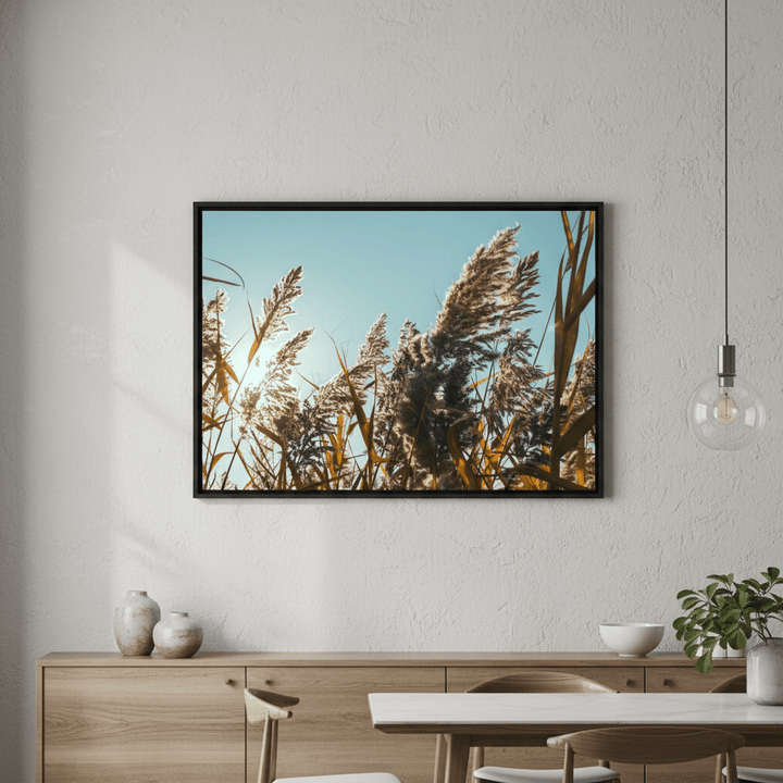 Illuminated Reeds by Aaron Borchardt wall - art - picture - poster