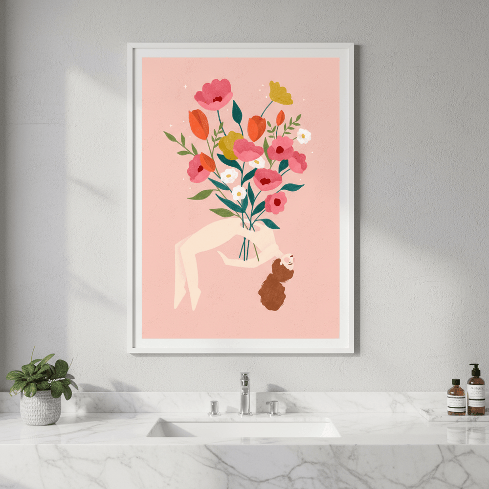 I'm a Flower by Bea Muller wall - art - picture - poster
