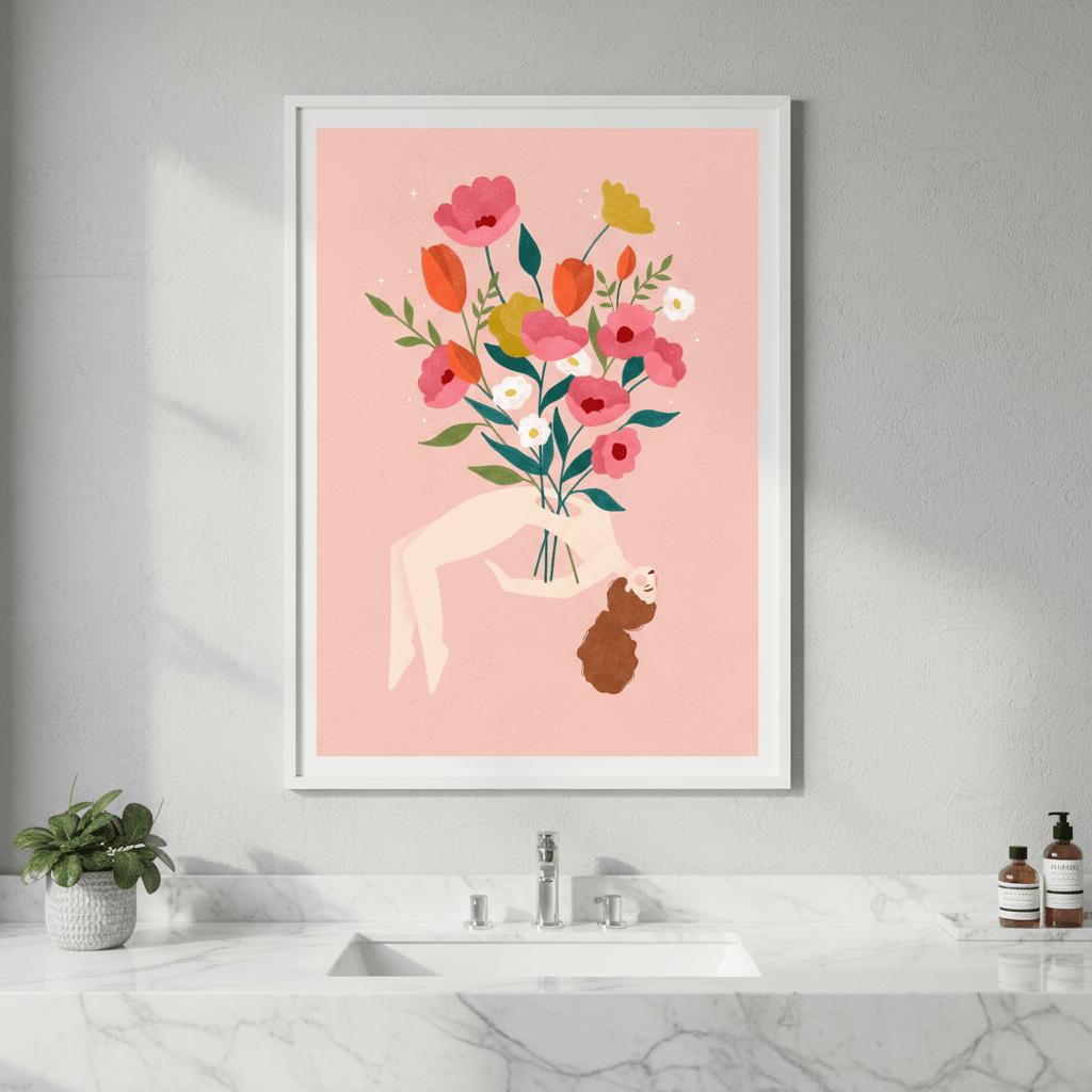 I'm a Flower by Bea Muller wall - art - picture - poster