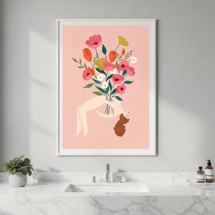 I'm a Flower by Bea Muller wall - art - picture - poster