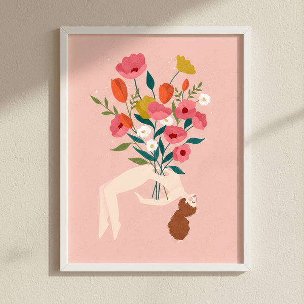 I'm a Flower by Bea Muller | Art & Canvas Print