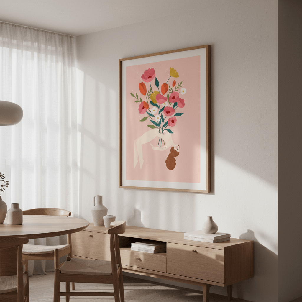 I'm a Flower by Bea Muller wall - art - picture - poster