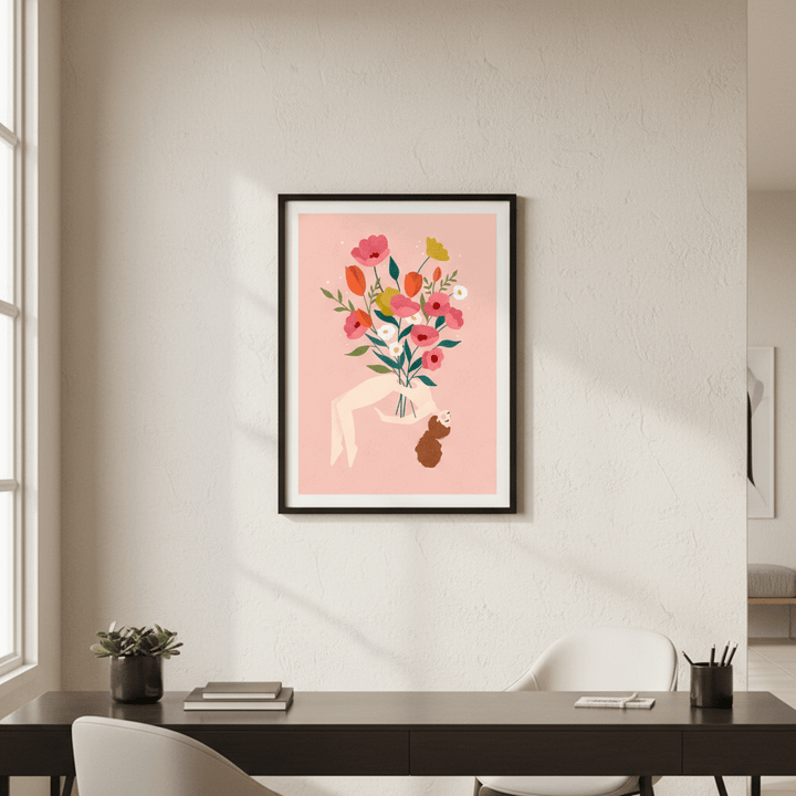 I'm a Flower by Bea Muller wall - art - picture - poster