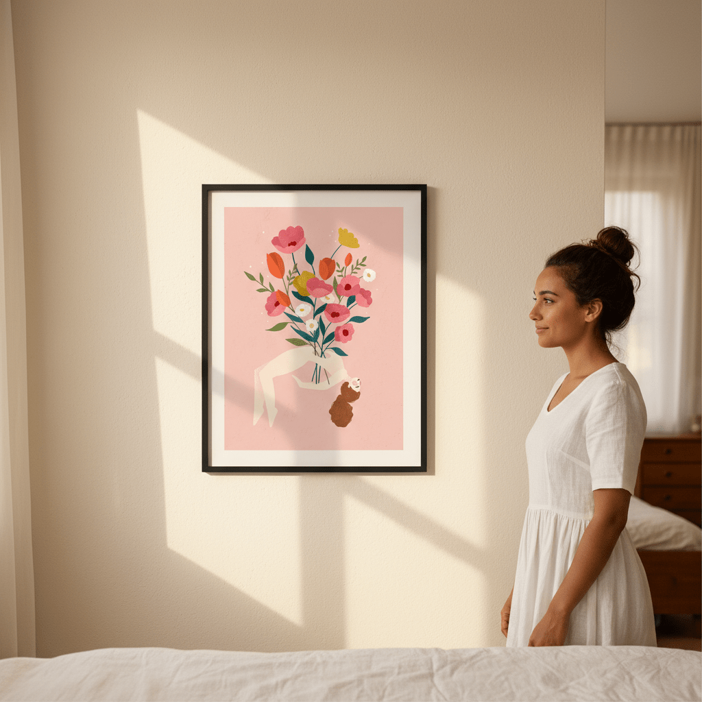 I'm a Flower by Bea Muller wall - art - picture - poster