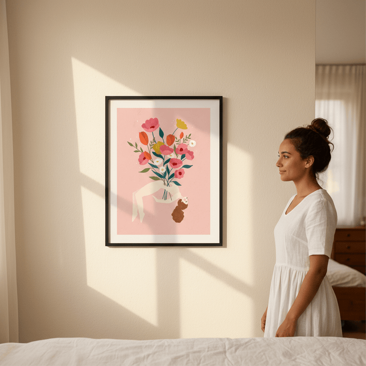 I'm a Flower by Bea Muller wall - art - picture - poster
