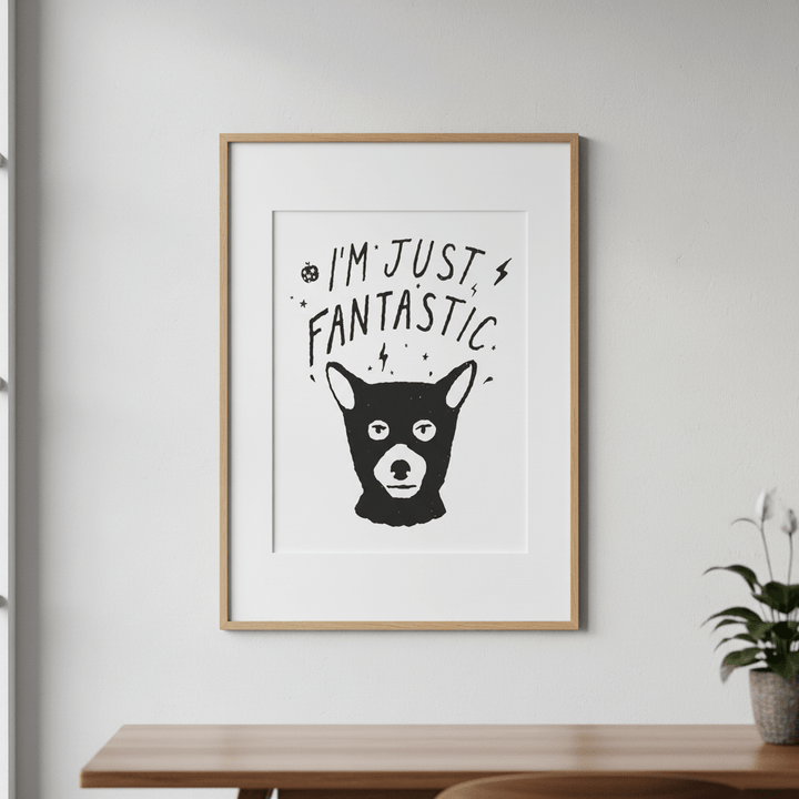 I'm Just Fantastic by Florent Bodart wall - art - picture - poster