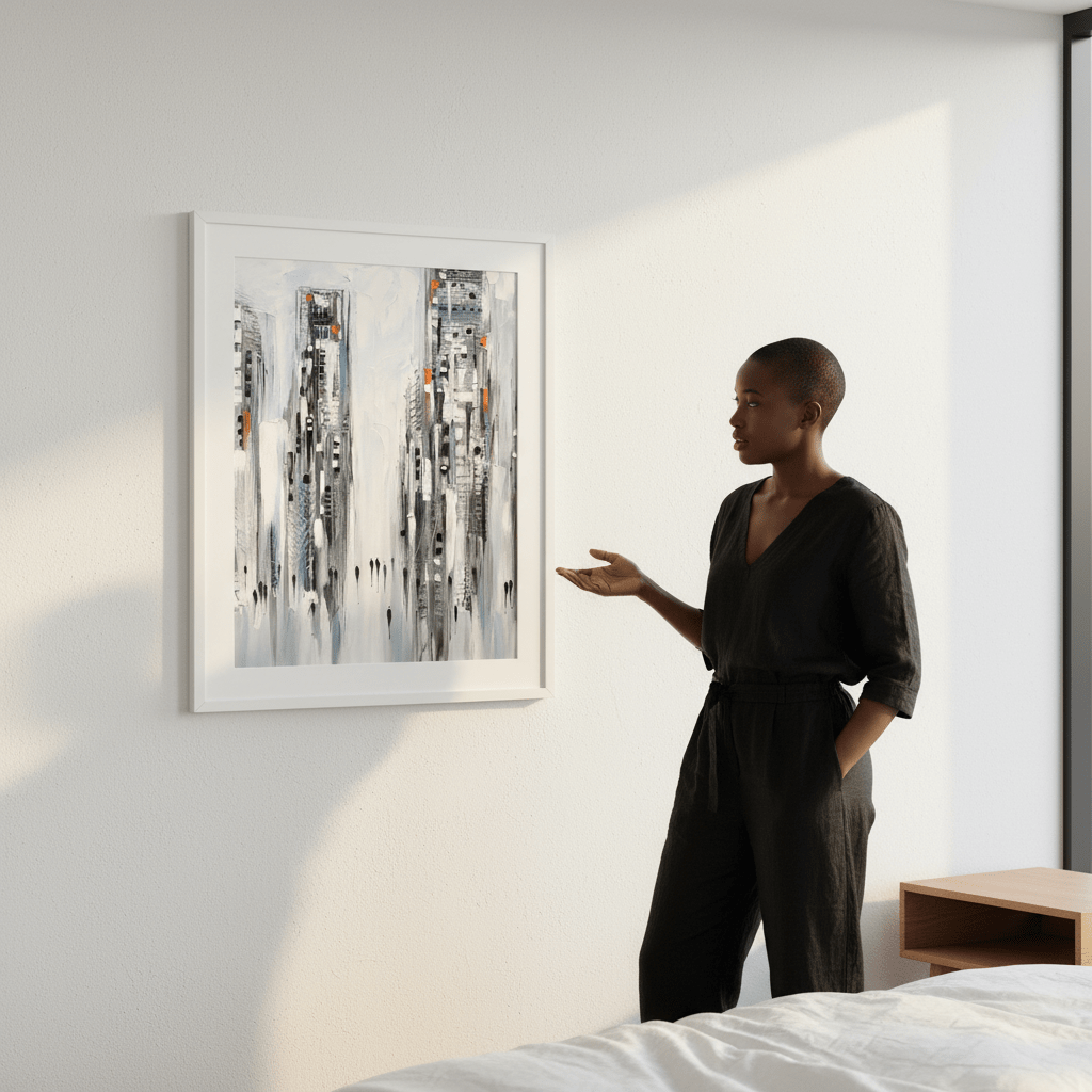 In the New City by Ekaterina Ermilkina wall - art - picture - poster