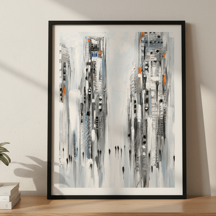 In the New City by Ekaterina Ermilkina wall - art - picture - poster