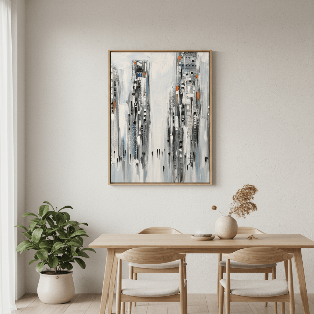In the New City by Ekaterina Ermilkina wall - art - picture - poster
