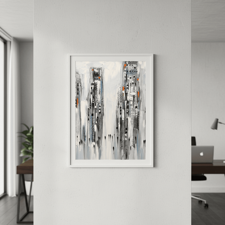 In the New City by Ekaterina Ermilkina wall - art - picture - poster