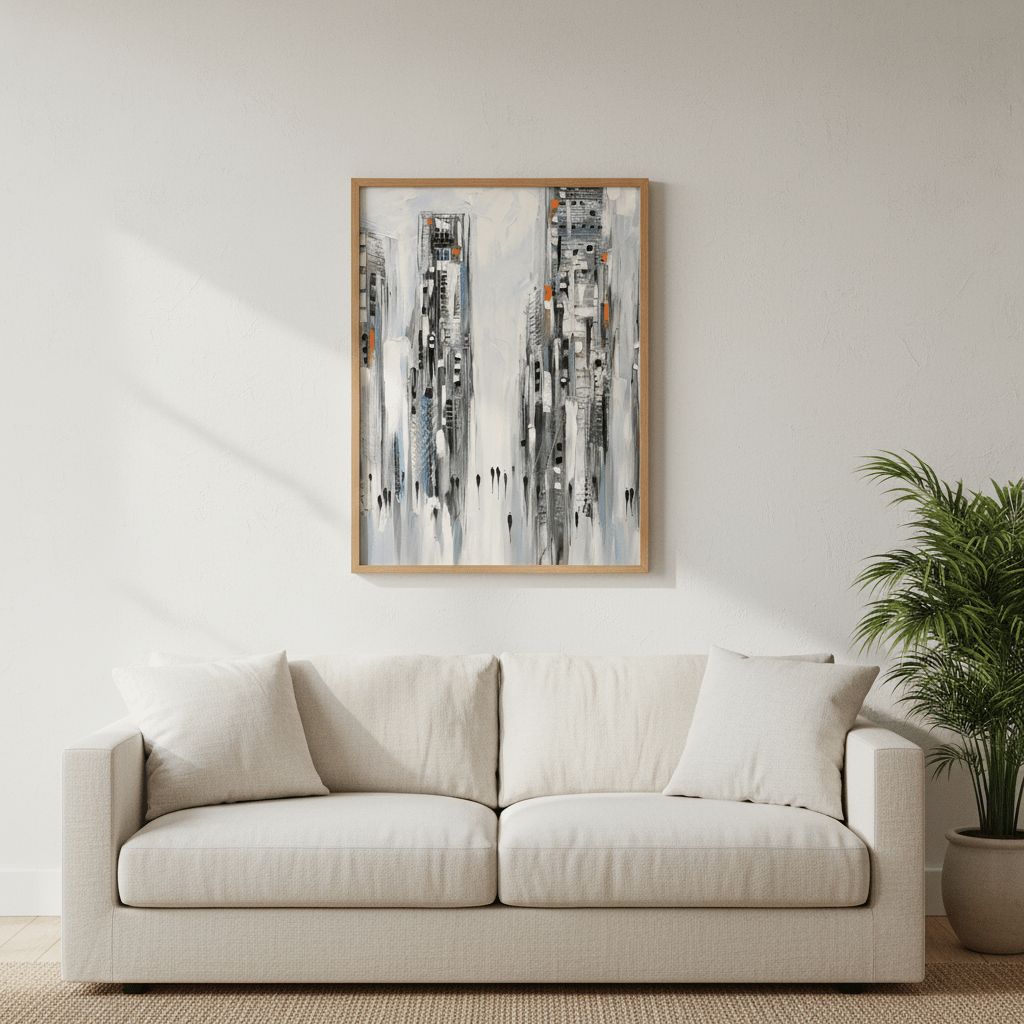 In the New City by Ekaterina Ermilkina wall - art - picture - poster