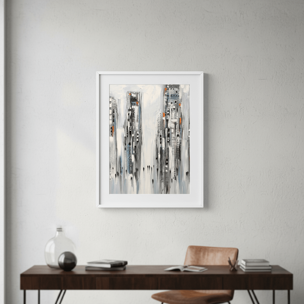 In the New City by Ekaterina Ermilkina wall - art - picture - poster