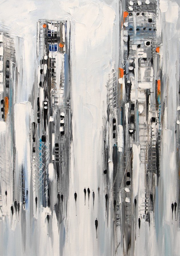 In the New City by Ekaterina Ermilkina