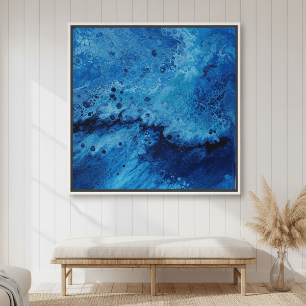 In The Shallows By Angela Anderson | Canvas Square Print