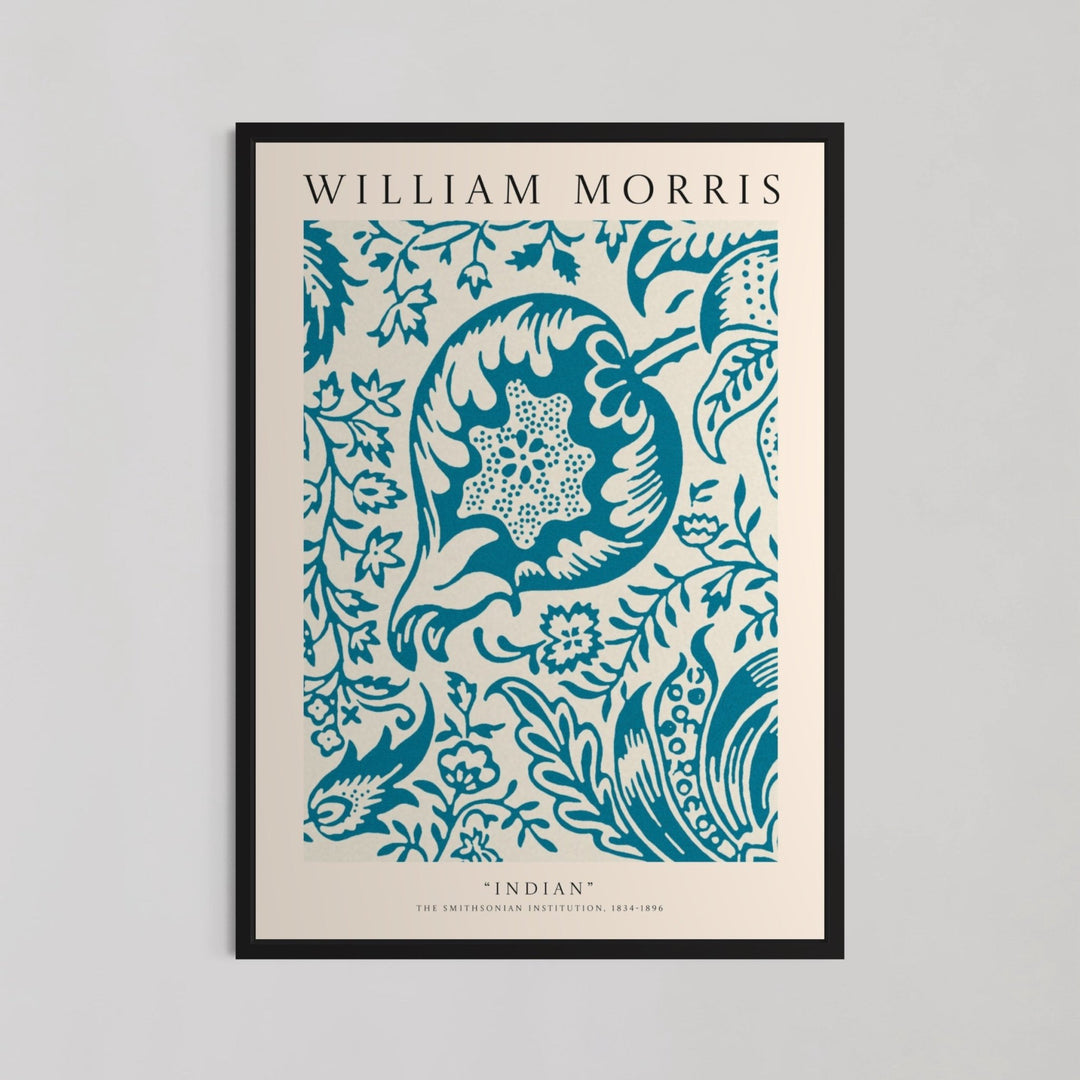 Indian Pattern Wall Art by William Morris - Style My Wall