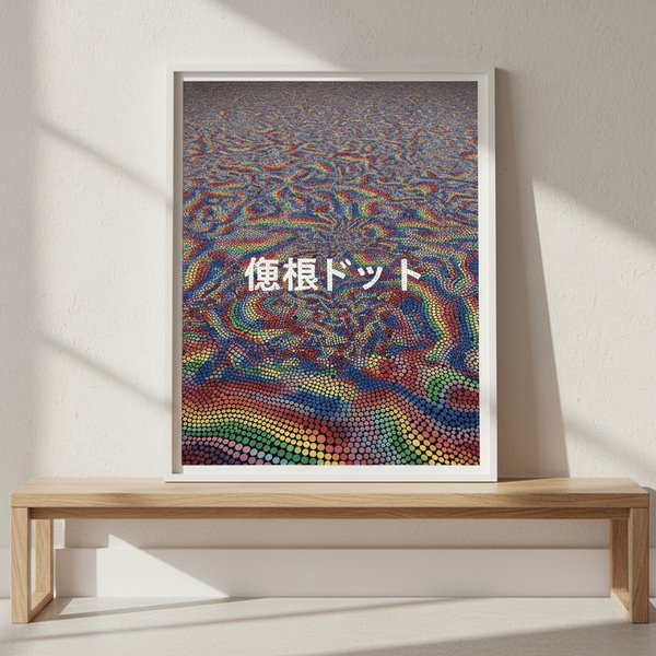 Infinity Rainbow Dreams Japanese Abstract Art