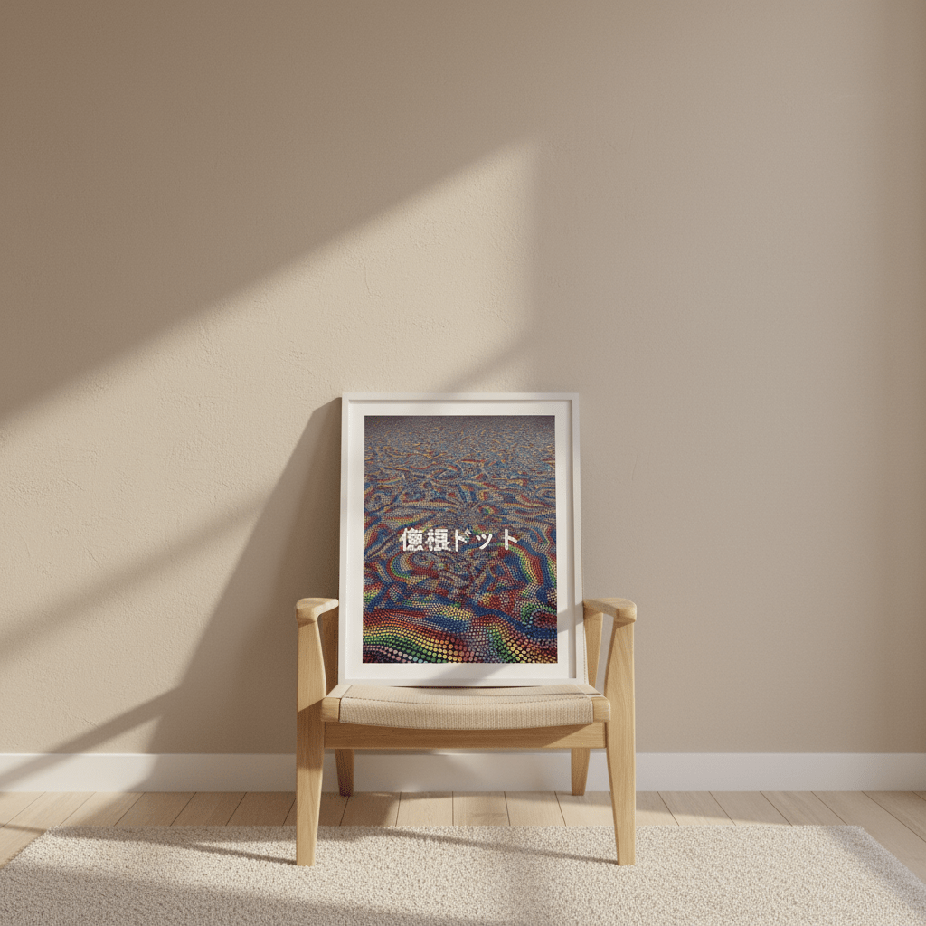 Infinity Rainbow Dreams Japanese Abstract Art wall - art - picture - poster